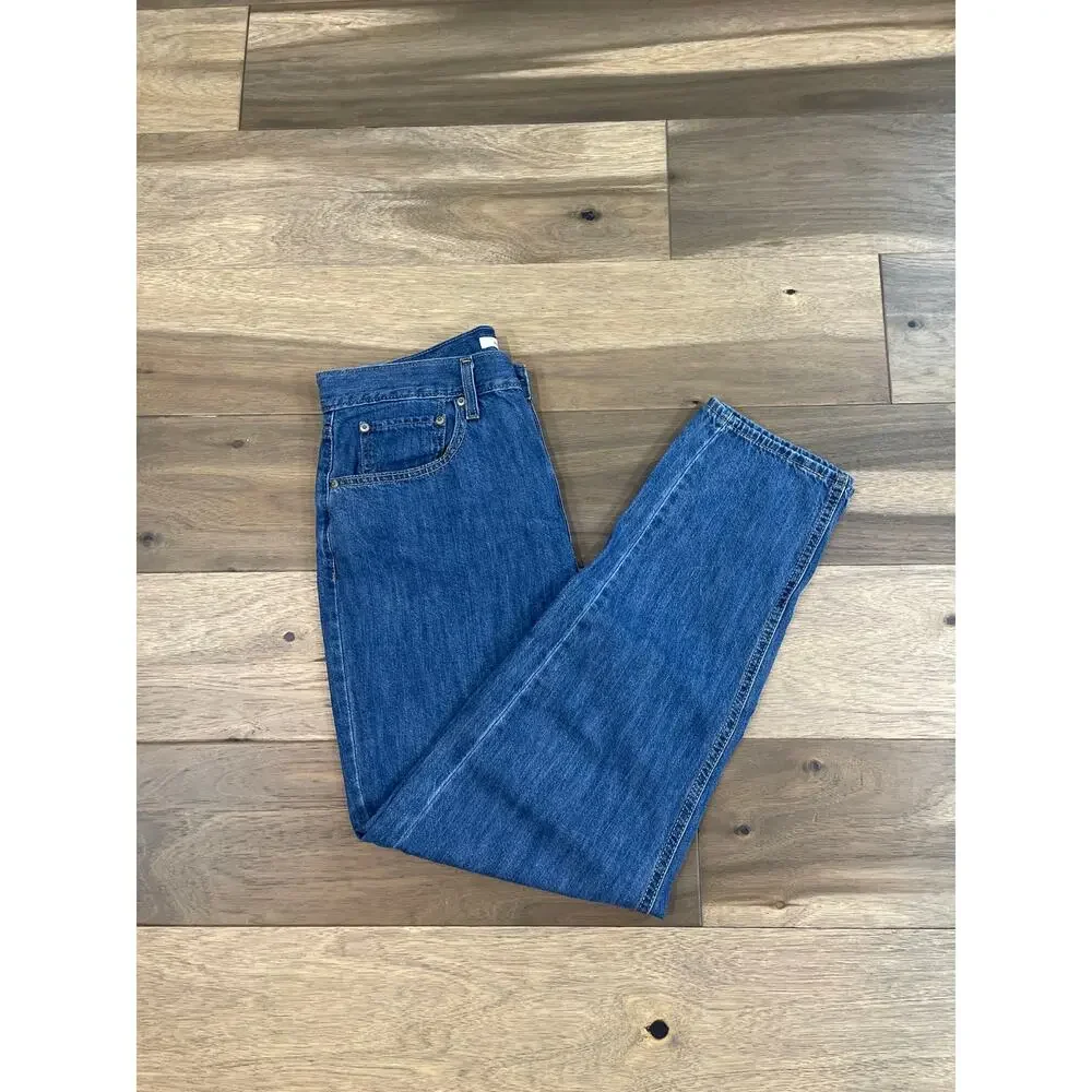 Levi’s 80s Mom Jeans Size 31 High Rise Medium Wash Vintage Straight Tapered Leg